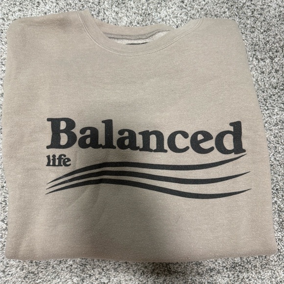ellandemm balanced life sweatshirt M - Picture 1 of 2